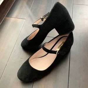 Black Mary janes
